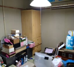 遺品整理 作業前の写真