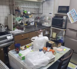 不用品回収 作業前の写真