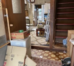 遺品整理 作業前の写真