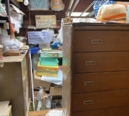 遺品整理 作業前の写真