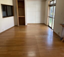 遺品整理 撤去後の写真