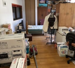遺品整理 作業前の写真