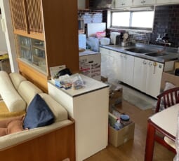 遺品整理 作業前の写真