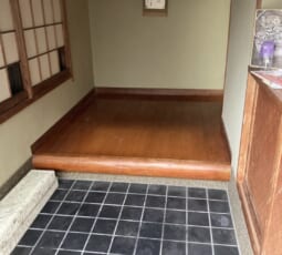 不用品回収 撤去後の写真