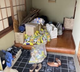 不用品回収 作業前の写真