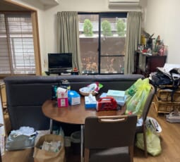 遺品整理 作業前の写真