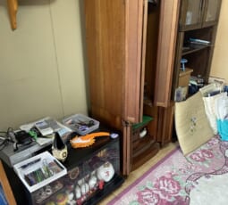 遺品整理 作業前の写真