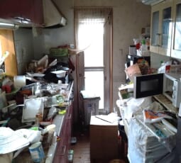 不用品回収 作業前の写真