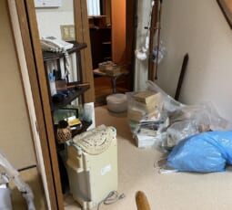 遺品整理 作業前の写真