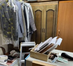 遺品整理 作業前の写真