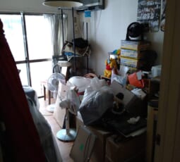 遺品整理 作業前の写真