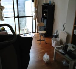 遺品整理 作業前の写真