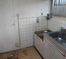 不用品回収 撤去後の写真