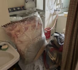 遺品整理 作業前の写真