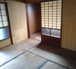遺品整理 撤去後の写真