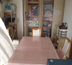 遺品整理 作業前の写真
