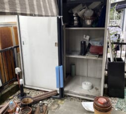 遺品整理 作業前の写真