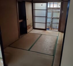遺品整理 撤去後の写真
