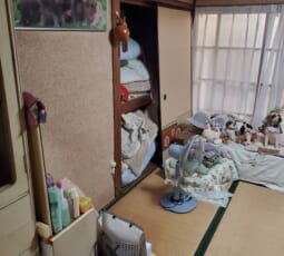 遺品整理 作業前の写真