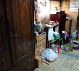 遺品整理 作業前の写真