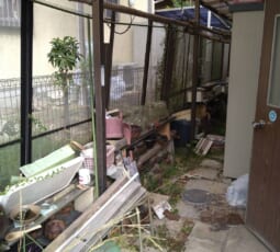 不用品回収 作業前の写真