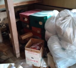遺品整理 作業前の写真
