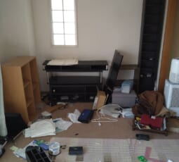 不用品回収 作業前の写真