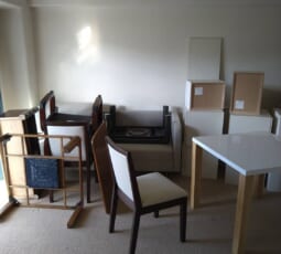 遺品整理 作業前の写真