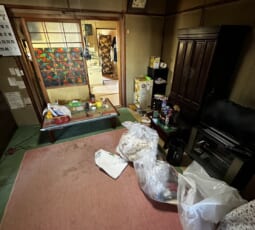 不用品回収 作業前の写真