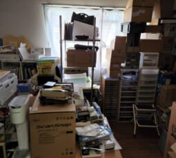 不用品回収 作業前の写真
