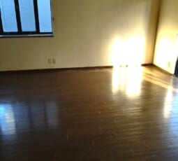 不用品回収　 撤去後の写真