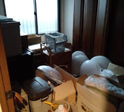 不用品回収 作業前の写真