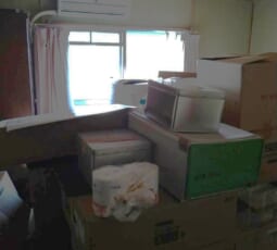 不用品回収 作業前の写真