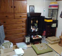 遺品整理 作業前の写真