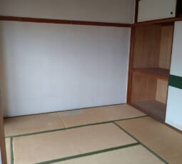遺品整理 撤去後の写真