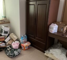 遺品整理 作業前の写真