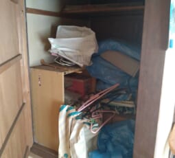 不用品回収　 作業前の写真