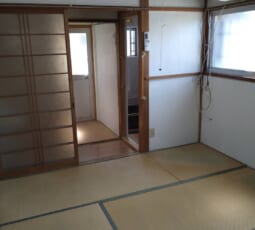 不用品回収 撤去後の写真