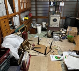 不用品回収 作業前の写真