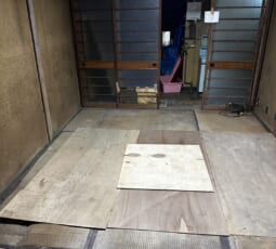 不用品回収 撤去後の写真