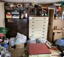遺品整理 作業前の写真