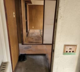 ゴミ屋敷 撤去後の写真