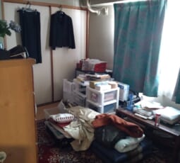 遺品整理 作業前の写真