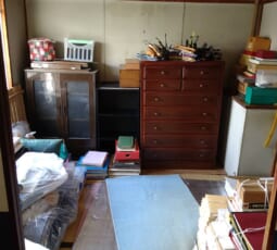 遺品整理 作業前の写真