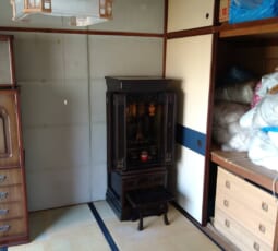 遺品整理 作業前の写真