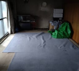 不用品回収 撤去後の写真