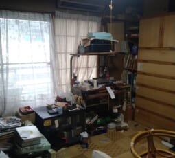 不用品回収 作業前の写真