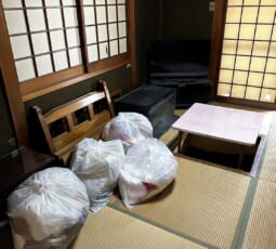 不用品回収 作業前の写真