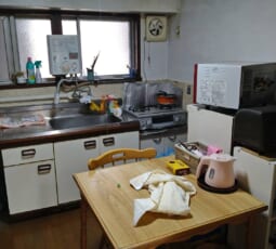 遺品整理 作業前の写真