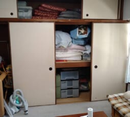 遺品整理 作業前の写真